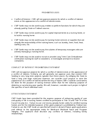 Instructions for Cmp Request Form - Long Term Care Residents&#039; Trust Fund - Delaware, Page 8