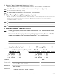 Ddds Programmatic Features Assessment (Pfa) Form - Delaware, Page 2