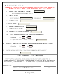 Residential Property Approval and Authorization Form - Delaware, Page 3
