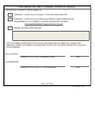 Residential Property Approval and Authorization Form - Delaware, Page 4