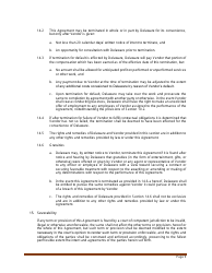 Sample Professional Services Agreement for Residential Habilitation, Day Program Services and/or Clinical Services - Delaware, Page 9