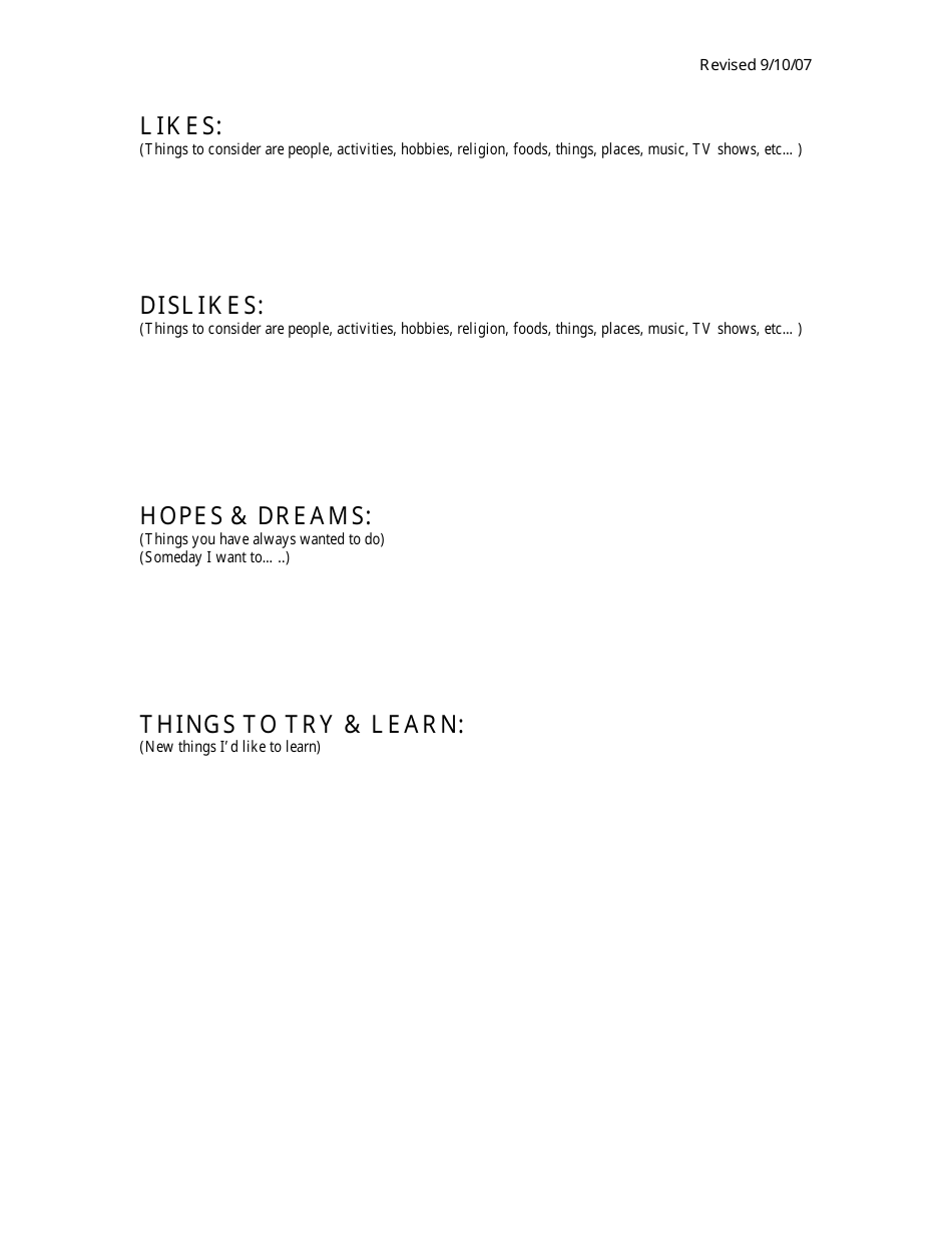 Essential Lifestyle Plan (Elp) Workbook - Delaware, Page 3