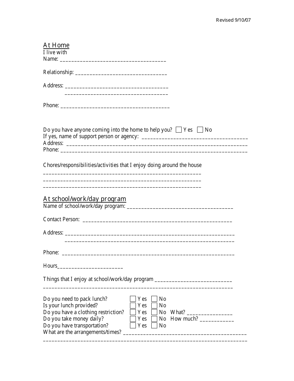 Essential Lifestyle Plan (Elp) Workbook - Delaware, Page 6
