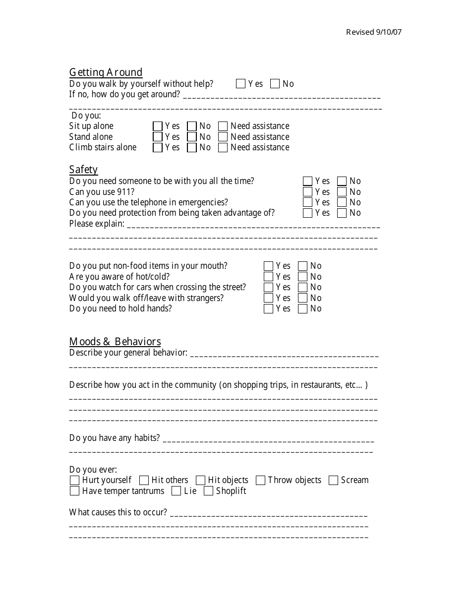 Essential Lifestyle Plan (Elp) Workbook - Delaware, Page 9