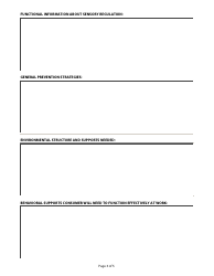 Applied Behavioral Support Services Assessment Form - Delaware, Page 3