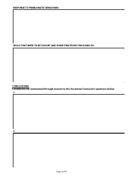 Applied Behavioral Support Services Assessment Form - Delaware, Page 4