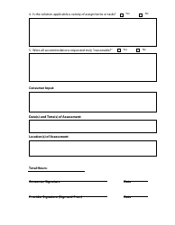 Assistive Technology and Accommodation(S) Assessment Form - Delaware, Page 3