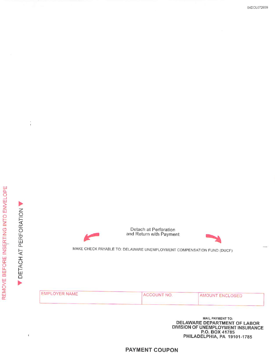 Form UC-8 Employers Quarterly Report Forms - Delaware, Page 4