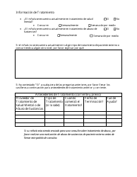 Pedido De Consulta Para Servicios De Admision, Nivel De Servicios Mas Elevado - Delaware (Spanish), Page 2