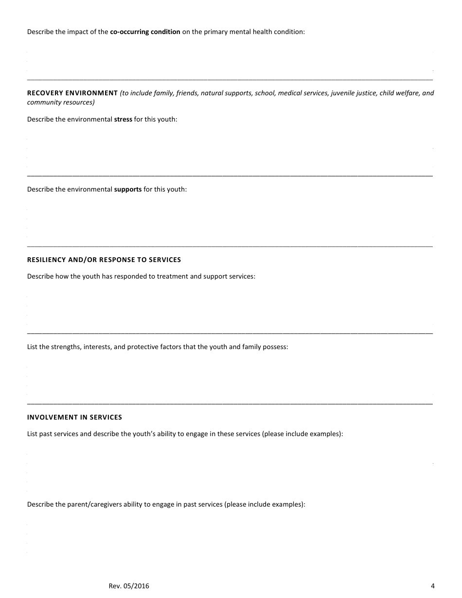 Intake Higher Level of Care Referral - Delaware, Page 5