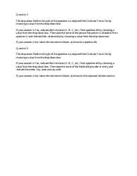 Instructions for Provider Disclosure Statement Form - Delaware, Page 4