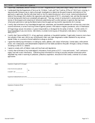Family Child Care Home Renewal License Application Form - Delaware, Page 3