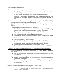 Self-certification Affidavit Form - Delaware, Page 2