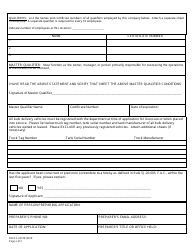 Form FDACS-03578 Lp Gas Category I Dealer License Application - Florida, Page 2