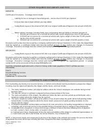 Form FDACS-10960 Household Moving Services Registration Application - Florida, Page 4