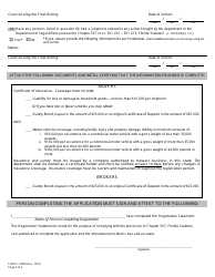 Form FDACS-10960 Household Moving Services Registration Application - Florida, Page 9
