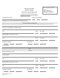Form FDACS-10300 Health Studio Registration Application - Florida, Page 10