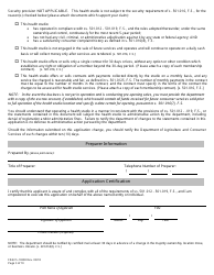 Form FDACS-10300 Health Studio Registration Application - Florida, Page 9