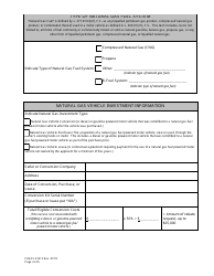 Form FDACS-01613 Local Government Natural Gas Vehicle Rebate Program Application - Florida, Page 4