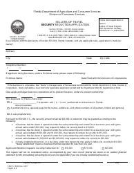 Form FDACS-10200 Sellers of Travel Registration Application - Florida, Page 10