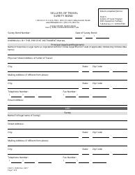 Form FDACS-10200 Sellers of Travel Registration Application - Florida, Page 12