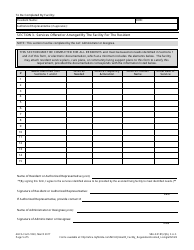 AHCA Form 1823 &quot;Resident Health Assessment for Assisted Living Facilities&quot; - Florida, Page 5