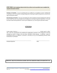 DOEA Form 236 Affidavit of Compliance - Employee - Florida, Page 7