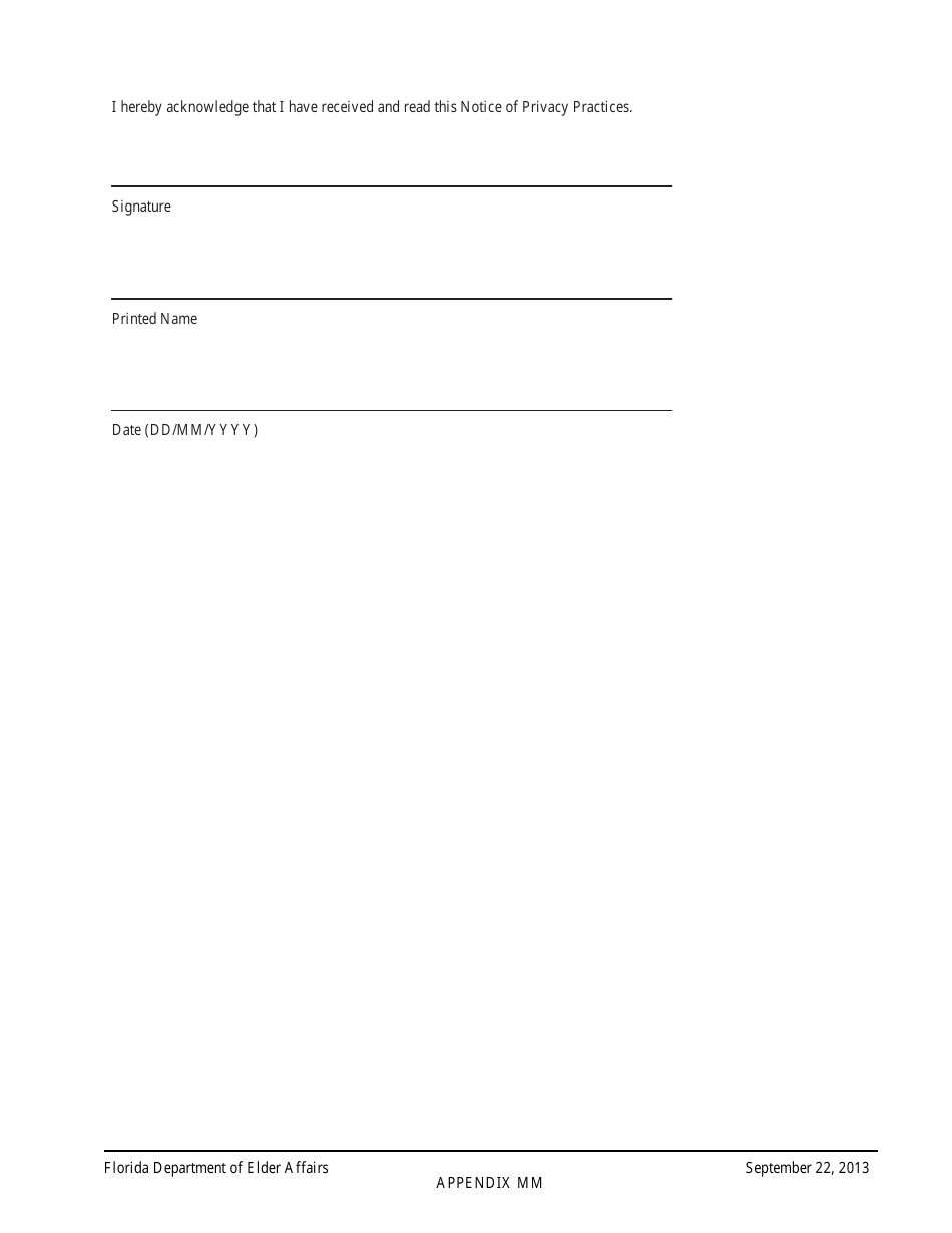 Notice of Privacy Practices - Florida, Page 4