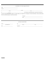 DEP Oil&amp;Gas Form 3A Notice of Change of Operator - Florida, Page 2