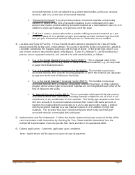 Instructions for Certified Recovered Materials Program Application - Florida, Page 2