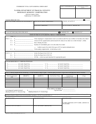 Form DFS-F2-DWC-35 Permanent Total Supplemental Worksheet - Florida