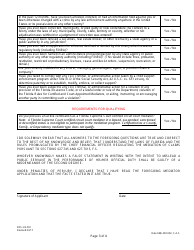 Form DFS-H2-591 Mediator Application - Florida, Page 3