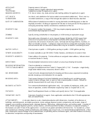 Form DH4015 Onsite Sewage Treatment and Disposal System Application for Construction Permit - Florida, Page 2