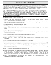 Form DH3146 Citation for Violation Onsite Sewage Program/Sanitary Nuisance - Florida, Page 3