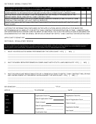 Form DH4075 Application for Septic Tank Contractor Registration - Florida, Page 2