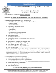 Irb Proposal Document - Sample - Florida, Page 3
