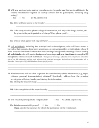 Irb Proposal Document - Sample - Florida, Page 6