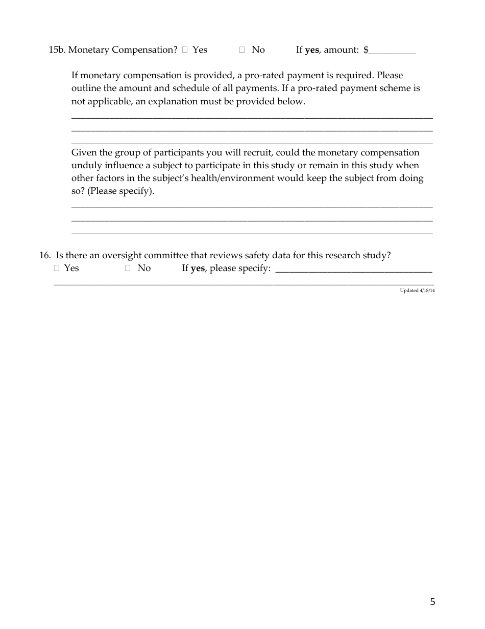 Irb Proposal Document - Sample - Florida, Page 7