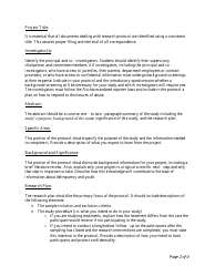 Irb Proposal Document - Sample - Florida, Page 9