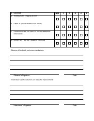 Fidelity Checklist for Rpact Initial Interview - Florida, Page 4