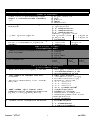 Residential Positive Achievement Change Tool (Pact) - Florida, Page 3