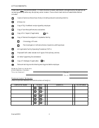 Disciplinary Action Checklist &amp; Approvals - Florida, Page 2