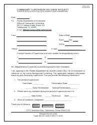 DJJ Form IG/BSU-007 Request for Exemption - Florida, Page 4