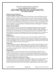 Form CF114 Security Agreement for Department of Children and Families (Dcf) Employees and Systems Users - Florida, Page 14