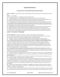 Form CF114 Security Agreement for Department of Children and Families (Dcf) Employees and Systems Users - Florida, Page 3