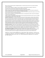 Form CF114 Security Agreement for Department of Children and Families (Dcf) Employees and Systems Users - Florida, Page 8