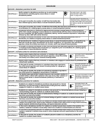 Prea Audit - Pre-audit Questionnaire Form - Juvenile Facilities - Florida, Page 20