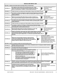 Prea Audit - Pre-audit Questionnaire Form - Juvenile Facilities - Florida, Page 22