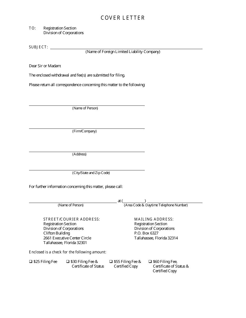 Form CR2E057 Notice of Withdrawal of Certificate of Authority - Florida, Page 2