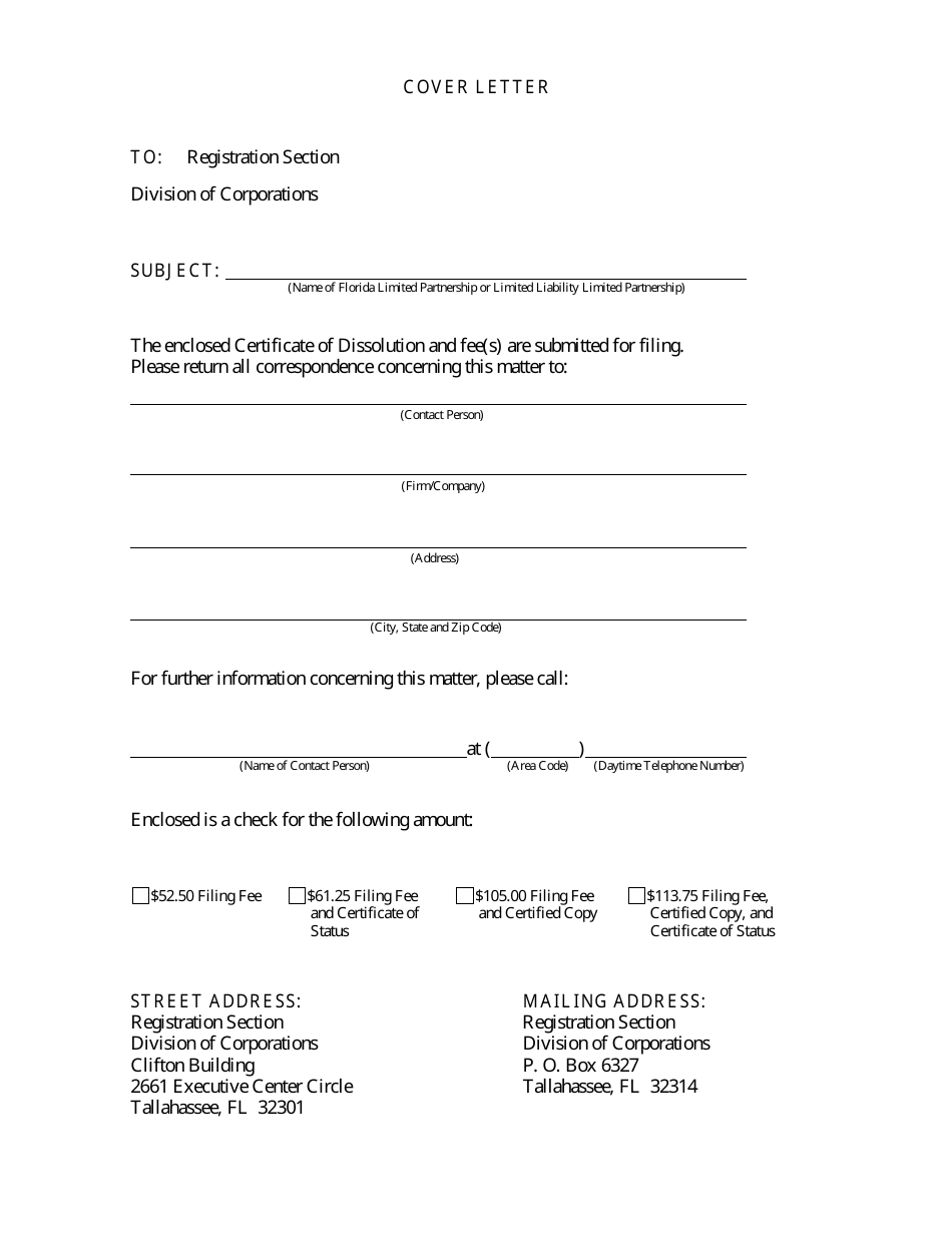 Form INHS44 Certificate of Dissolution for Florida Limited Partnership or Limited Liability Limited Partnership - Florida, Page 2